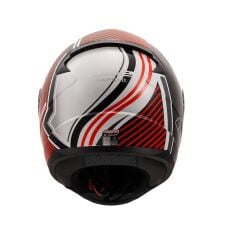 LS2 RAPİD 2 EXTRA FULL FACE KASK BEYAZ-KIRMIZI