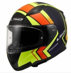 LS2 RAPİD 2 EXTRA FULL FACE KASK NEON SARI-MAVİ