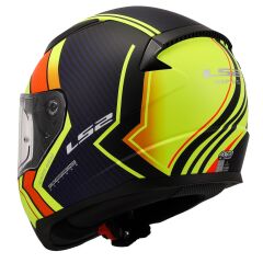LS2 RAPİD 2 EXTRA FULL FACE KASK NEON SARI-MAVİ
